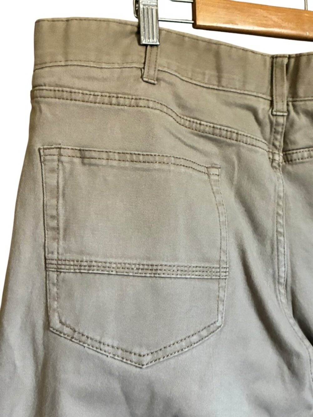 Iron Co Mens Burlap Brown Casual Pants Size 38x30 Cotton & Spandex Blend Comfort - Picture 15 of 16